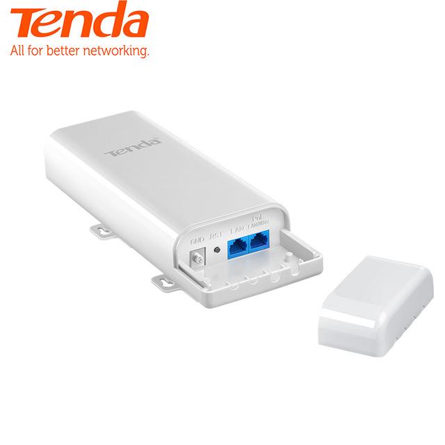 Tenda O 3 150 Mbps Outdoor 5 . 2 G Cpe เราน์เตอร์ไร้สายเชื่อมต่อ Wifi Ap Point Of Wi - Fi พร้อมอุปกรณ์เสริม