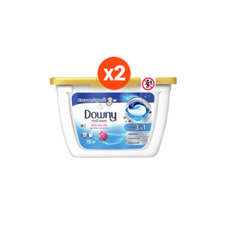 [แพคสุดคุ้ม] Downy ดาวน์นี่ เจลบอลซักผ้า ผลิตภัณฑ์ซักผ้า กลิ่นซันไรท์เฟรช 15 ลูก x2 กล่อง Laundry Pods Gelball Detergent