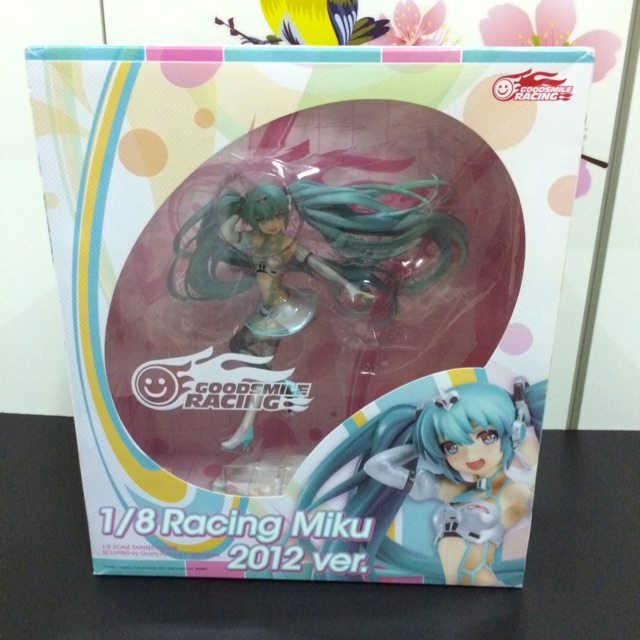 Miku Racing 2012  Scale 1/8 Painted Figure ของ🇯🇵แท้ มือ 1 สูง 19 CM