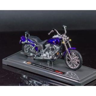 โมเดลรถมอเตอร์ไซค์HARLEY-DAVIDSON สเกล1:18 รายละเอียดสวยสมจริงเป็นงานโมเดลสำหรับตั้งโชว์