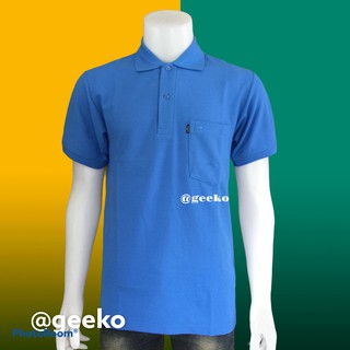 เสื้อโปโล Geeko ตรากวาง สีฟ้าคราม ผู้หญิง