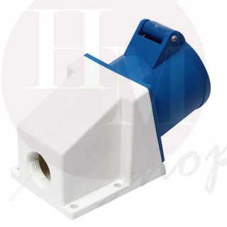 MARATHON เพาเวอร์ปลั๊ก-เมียติดผนัง 16A 2P+E IP44 (M322-5040)