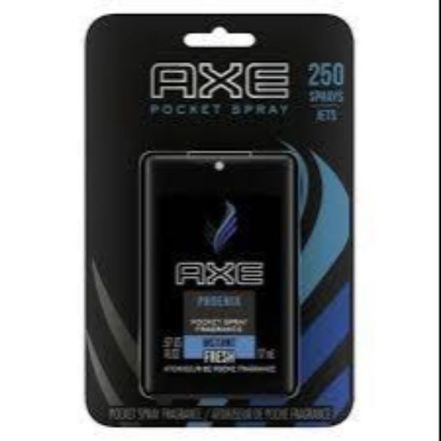 Axe Pocket Spray สเปรย์น้ำหอมขนาดพกพา​ กลิ่น​Ice​ Chill​ ขนาด​ 17​​ml