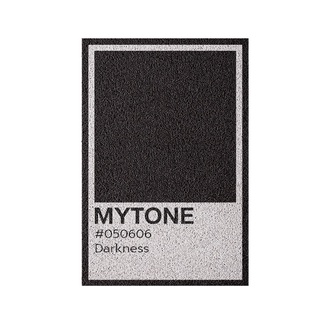 [MT01-00000064] พรมเช็ดเท้า พรมดักฝุ่น ลาย darkness ขนาด 40x60 ซม (​My Tone Collection)