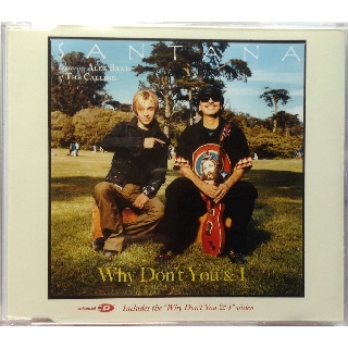 CD ซีดีเพลง Santana feat. Alex Band of The Calling Why Dont You &amp; I Single ลิขสิทธิ์