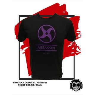 ML ASSASSIN ตํานานมือถือเกมออนไลน์เสื้อที่ได้รับแรงบันดาลใจ HH[