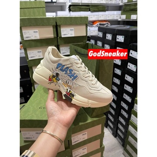 [ พร้อมส่ง ] Gu*ci Rhyton Sneaker " Donald Duck " Size 36 - 40 [ ORI ]