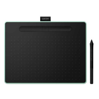 WACOM INTUOS (กระดานกราฟิกบลูทูธ) PEN &amp; BLUETOOTH MEDIUM CTL-6100WLE (PISTACHIO)