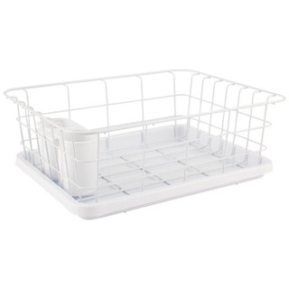 ชั้นคว่ำจานลวดเคลือบ 1 ชั้น EKONO 3062E ชั้นวางของในครัว DISH DRAINER STAND UNIT COATING WIRE EKONO 3062E