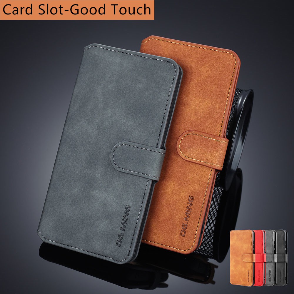 เคสโทรศัพท์กันกระแทกเคสโทรศัพท์หนังฝาพับพร้อมช่องใส่บัตรสําหรับ Oneplus 6t 7T 7 Pro 7 Pro Oneplus 7t Oneplus 6t Oneplus 7 Pro Card Slot Phone Case Soft Business PU Leather Wallet Back Flip