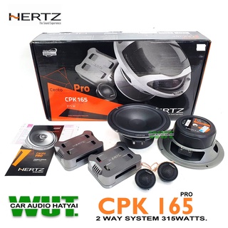 HERTZ Cento ลำโพงเสียงกลางแหลม 6.5นิ้ว 2ทาง กำลังขับ 315 วัตต์ HERTZ รุ่น CPK 165 PRO Cento(สินค้าของแท้ประกันบริษัท1ปี)