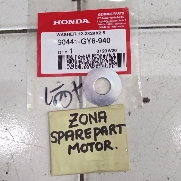 แหวนเครื่องซักผ้า Mangkoan Ganda Metic Honda AHM 90441 GY6 940