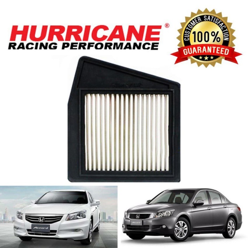 Best saller Hurricane 84-racing กรองอากาศ สเตนเลส accord 2008-2012 (G8) เครื่อง2.0 อะไหร่รถ มอไซด์ ชิ้นส่วนมอไซด์ โลโก้รถ logoรถ คันสตาร์ทเดิม สายเร่งชุด อุปกรณ์แต่งรถ