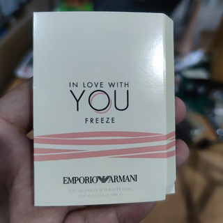 ไวออล Armani in love with you FREEZE 1.2ml