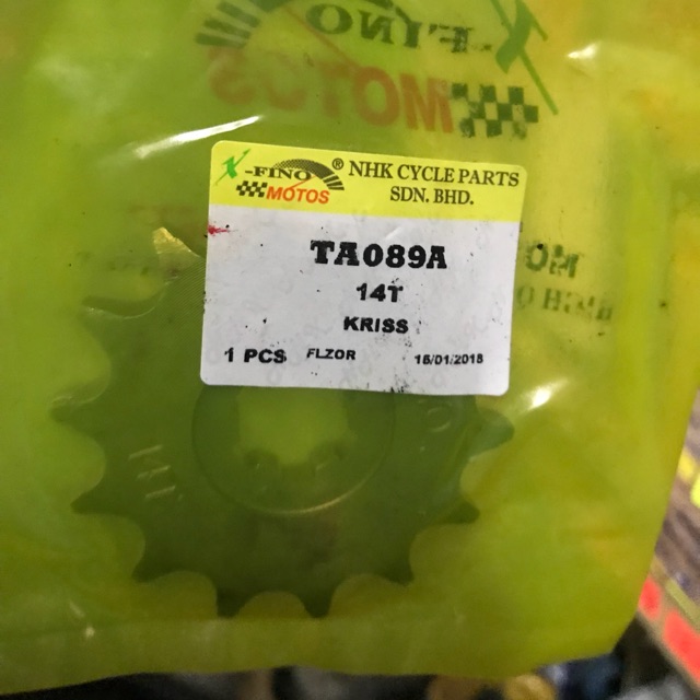 Modenas Kris110 Kris-2 Kris120 Sprocket Depan 428