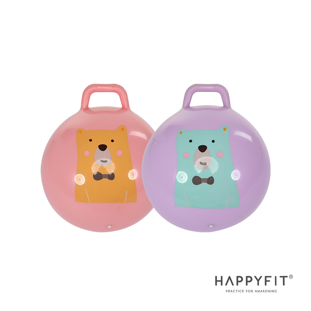 Happyfit - Kids Bounce Jumping Ball 45 ซม./ลูกบอลกระโดดของเล่น/ลูกบอลยิมสําหรับเด็ก