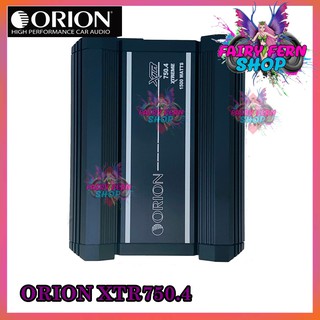 ORION XTR รุ่น XTR750.4 แอมป์ขยายเสียง 4ชาแนล 3000 วัตต์ ความถี่ 10000-35000เฮิร์ต เพาเวอร์แอมป์รถยนต์สัญชาติอเมริกัน