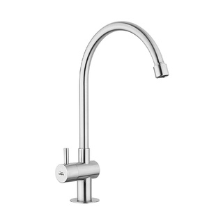 🔥สินค้าขายดี!! ก๊อกซิงค์น้ำเย็นติดเคาน์เตอร์ VRH รุ่น HFVSB-1000G9 สีซาติน Kitchen Faucets