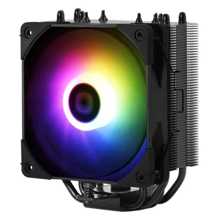 Thermalright AK120 พัดลมระบายความร้อน CPU PWM Quite Fan 5V 3PIN ARGB CPU สีดํา ขาว สําหรับ intel 115x 2011 2066 AMD #5