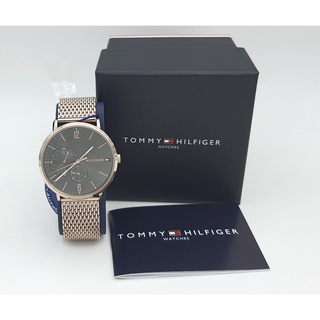 นาฬิกา TOMMY HILFIGER MENS 1791506 BROOKLYN QUARTZ 40 MM MULTIFUNCTION พร้อมกล่อง (ใหม่)