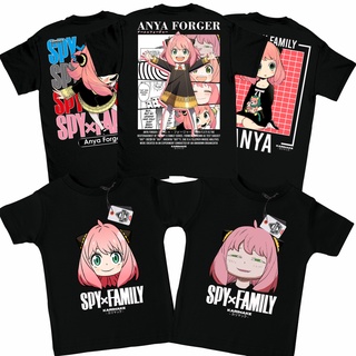 เสื้อยืดผ้าฝ้ายพิมพ์ลายKARIMAKE เสื้อยืดเด็กเสื้อผ้า SPY X FAMILY ANYA FORGER V2 เสื้อยืด Anime