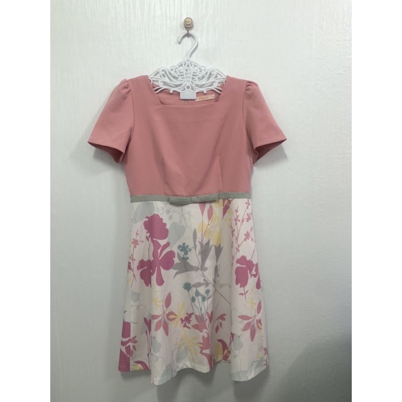 ❌❌ขายหมดแล้ว❌เดรสทำงาน Elgrand Love lady OmeShop Orange Juice