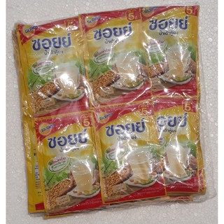 OVALTIN SOY โอวัลติน ซอยย์ น้ำเต้าหู้ผง ขนาด 18กรัม ยกแพ็ค 24ซอง (8ซอง x 3สาย) น้ำนมถั่วเหลือง