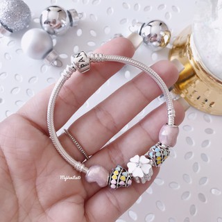 Charm หัวใจสีรุ้ง ใส่ได้กับสร้อยข้อมือได้ทุกรุ่น