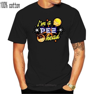 เสื้อยืด พิมพ์ลาย Pez Candy IM A Pez Head Stars สไตล์เรโทร สําหรับผู้ชายS-5XL