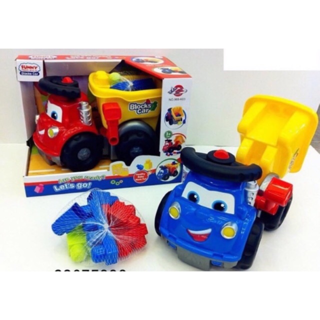 รถบรรทุกตัวต่อ Block car