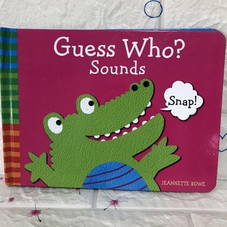 Guess who’s Sounds (board book )