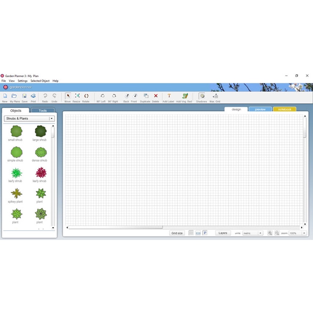 Artifact Interactive Garden Planner 3.8.17 โปรแกรม ออกแบบสวนและภูมิ