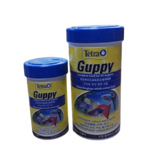 อาหารปลาหางนกยูง ชนิดแผ่น เต็ดตร้า Tetra Guppy 30g/75g.