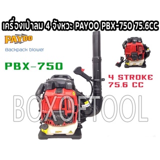 เครื่องเป่าลม 4 จังหวะ PAYOO PBX-750 75.6CC