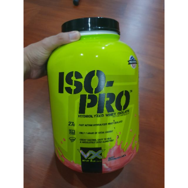 เวย์โปรตีน VX ISO-PRO whey protein