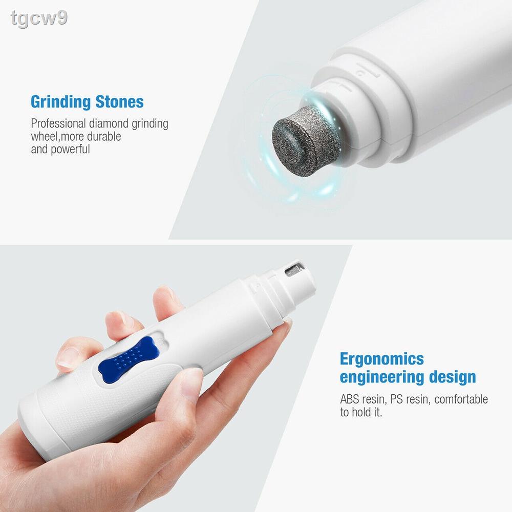 SUYOU Electric Safe Nail Cutter Painless File Pet Nail Grinder ...