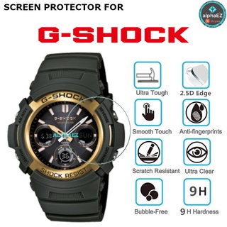 Casio G-Shock AWR-M100A-3A Series 9H ฟิล์มกระจกนิรภัยกันรอยหน้าจอ AWRM100 แข็ง กันรอยขีดข่วน