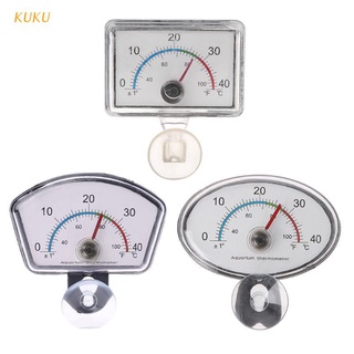 [Kuku] เครื่องวัดอุณหภูมิแบบ Dial สําหรับตู้ปลา