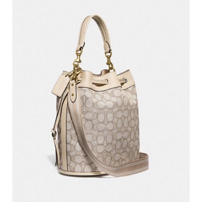 COACH Field Bucket Bag In Signature Jacquard Coach C3853 #2