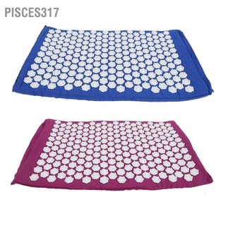 Pisces317 Acupressure Pad Massage Relax Muscle Reduce Neck Back Shoulder Head Pain Stress Relief Mat