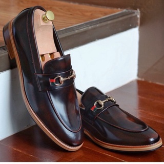 702-2 Horsebit Loafer Burgundy