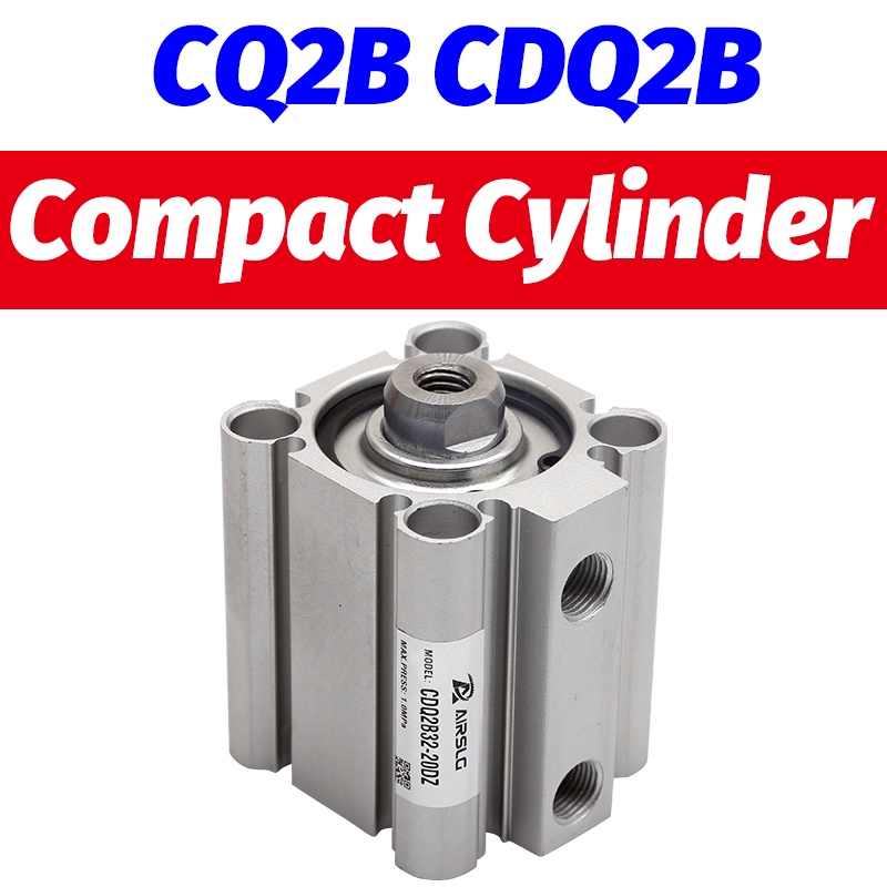 กระบอกสูบsmc Type Air Pneumatic Cylinder CDQ2B63-20DZ CQ2A63-25DZ ...