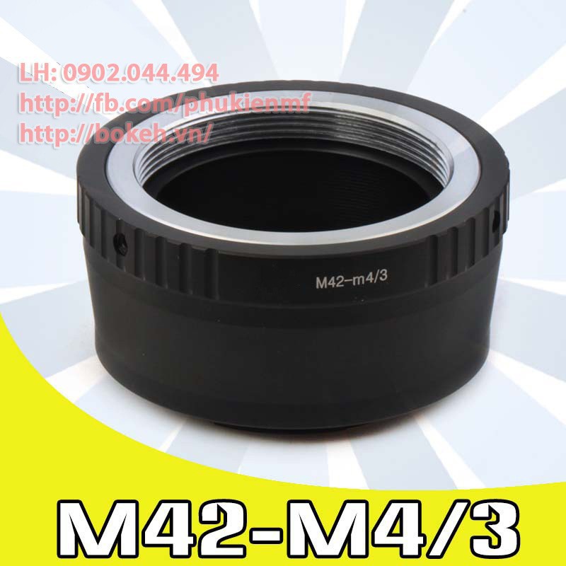 M42-M4/3 Mount adapter แปลงเลนส์ M42 เป็น M4/3 Micro Four Thirds M43 Mount body
