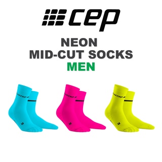 CEP NEON MID-CUT SOCKS MEN | ผู้ชาย