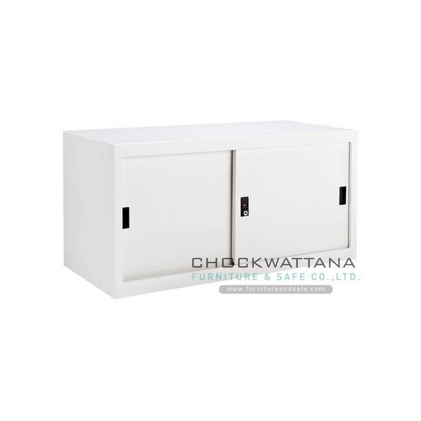 ตู้เหล็กตู้บานเลื่อนทึบเตี้ย(KIOSK) USB-1