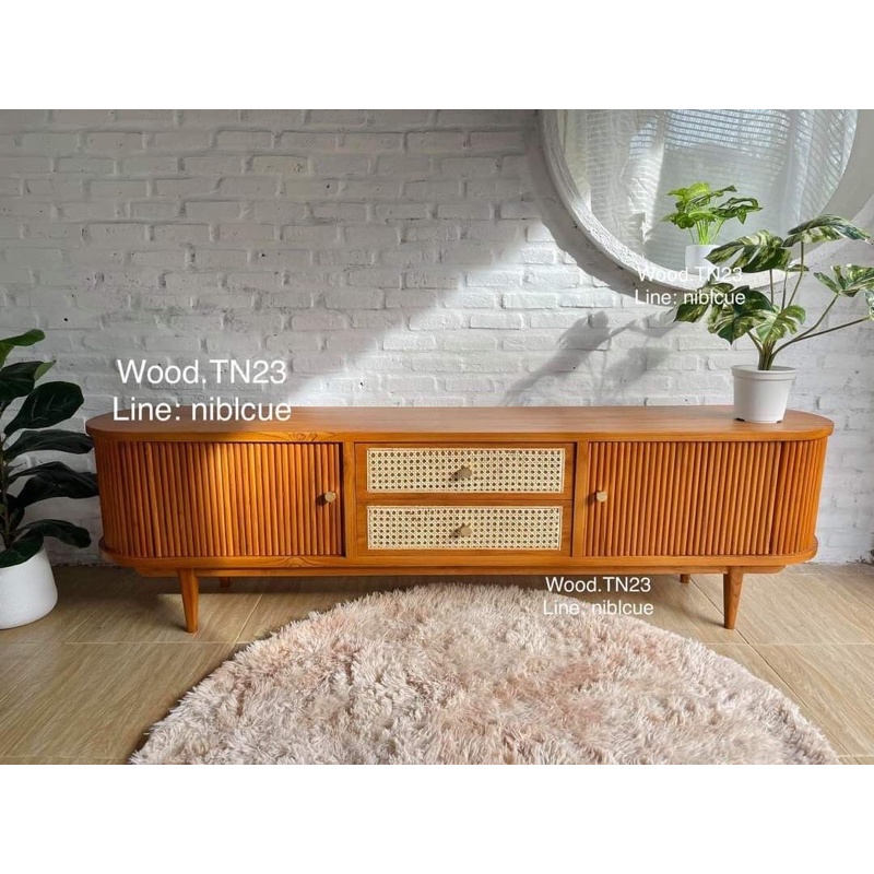 ตู้ไม้สักลอน 1.8 เมตร