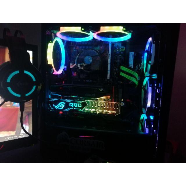 ROG ค้ำการ์ดจอ RGB​ VGA Support RGB หัว4Pin เสียบPSUได้เลย ลาย ROG Republic Of Gamers - รูปที่ 6