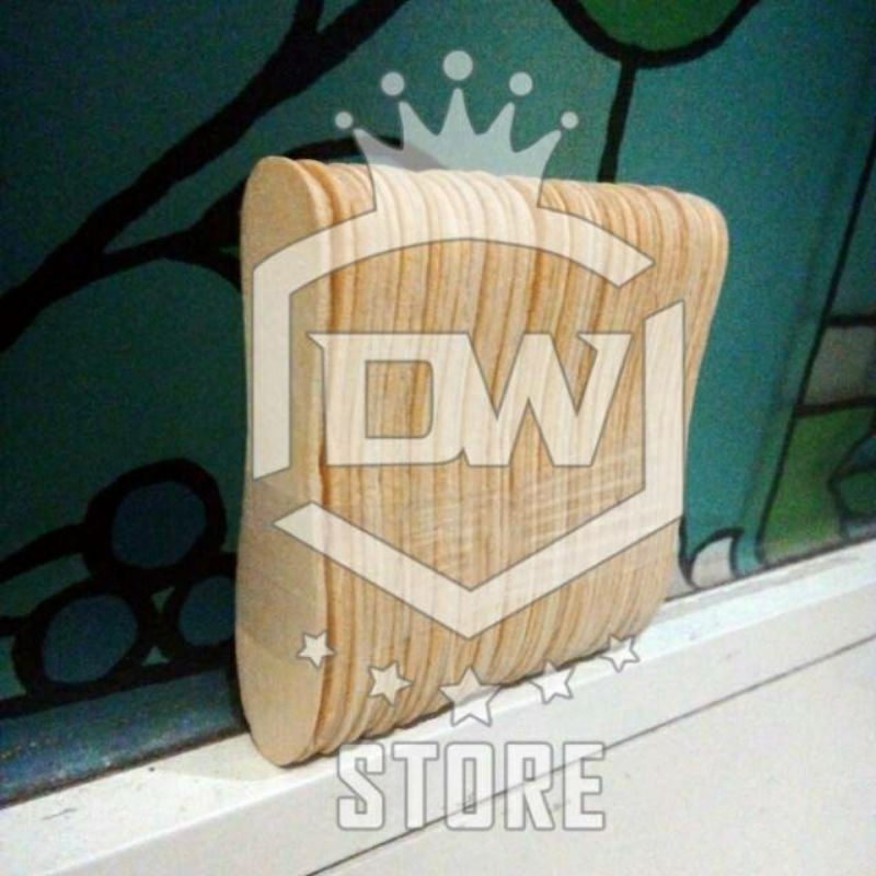 WOODEN ICE CREAM SPOON