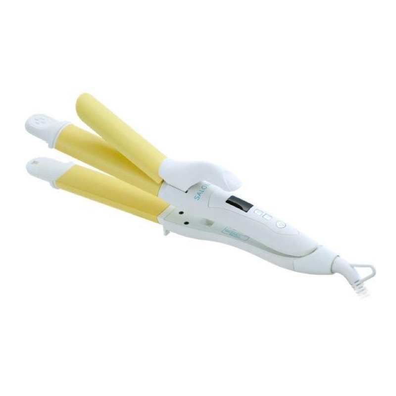 SALONIA 2 way straight & curl iron