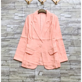 179506 เสื้อสูทคลุมผ้าเนื้อดี/อก34